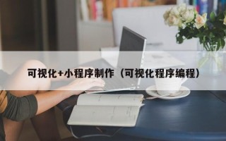 桦甸可视化+小程序制作（可视化程序编程）